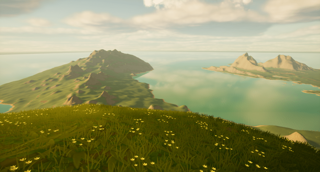 Screenshot of the two&nbsp;islands