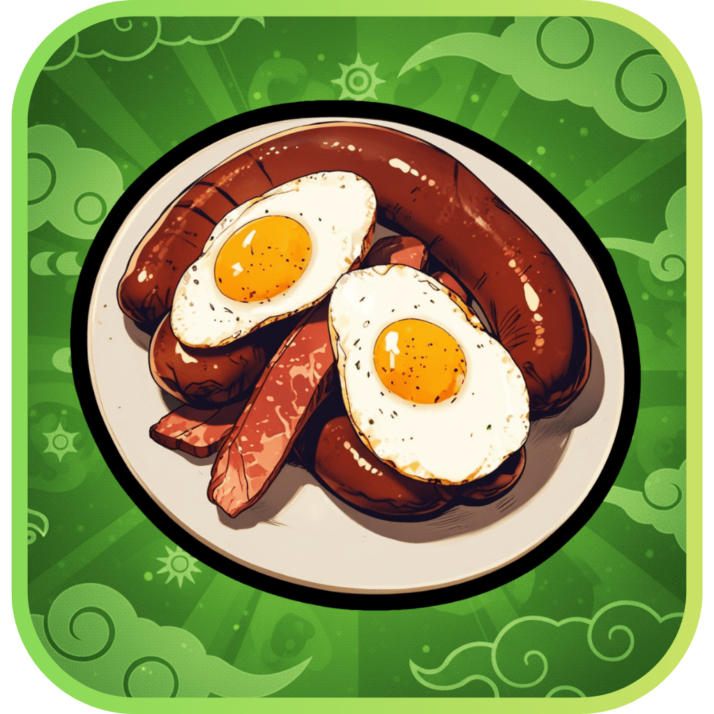 Eggs And Sausage&nbsp;(卵とソーセージ)