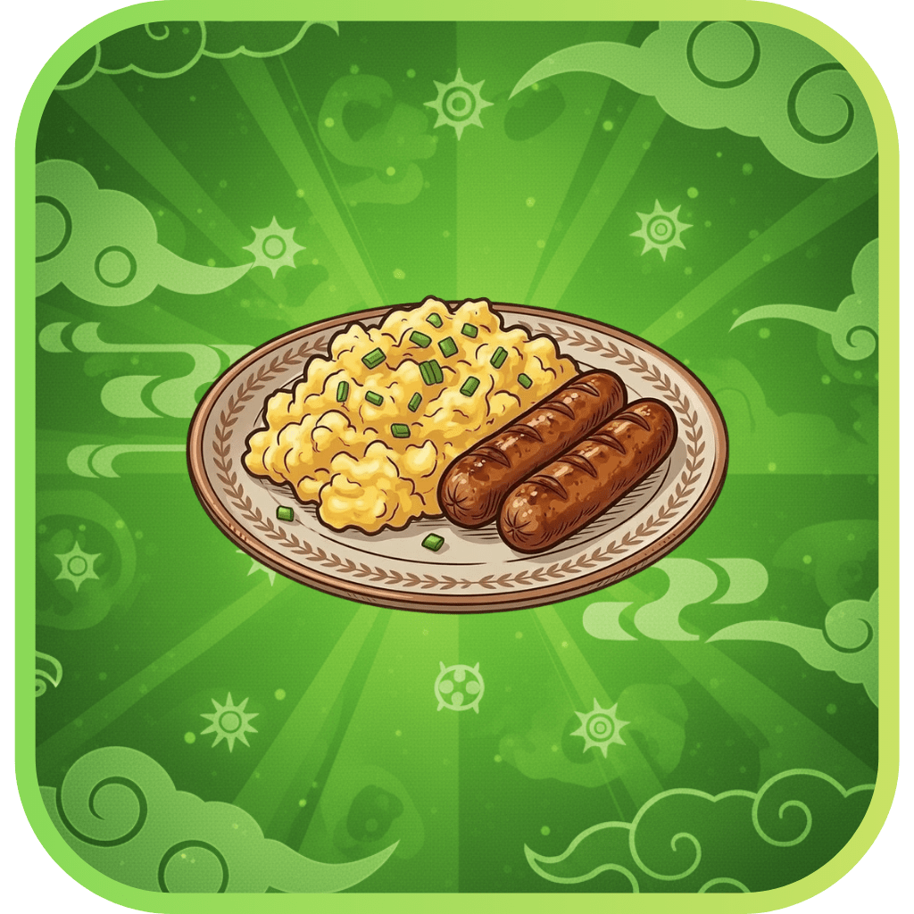 Eggs And Sausage&nbsp;(卵とソーセージ)